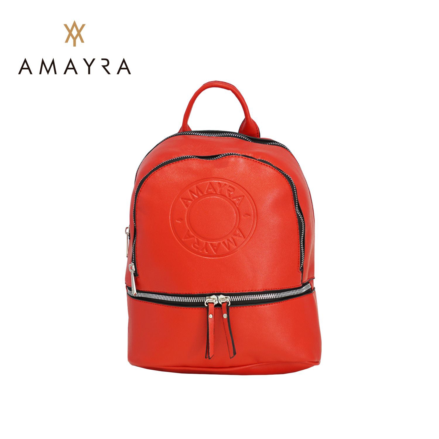 Mochila Vernon de Amayra, ecocuero tamaño M