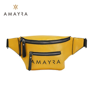 Banano Minta de Amayra, riñonera ecocuero