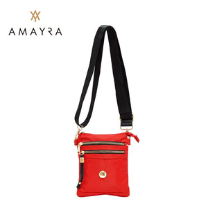 Bandolera Abuya de Amayra, multibolsillos
