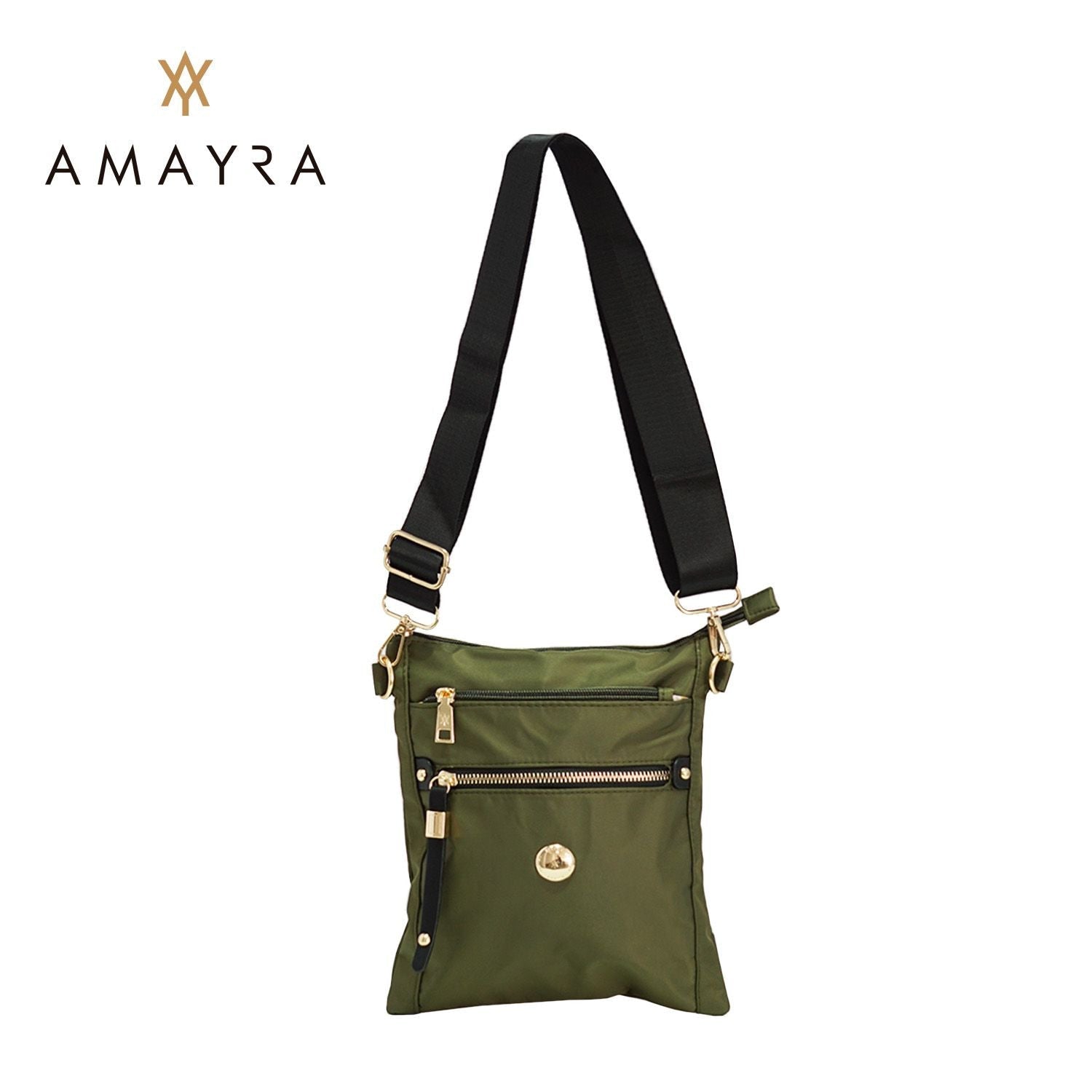 Bandolera Zaria de Amayra, multibolsillos