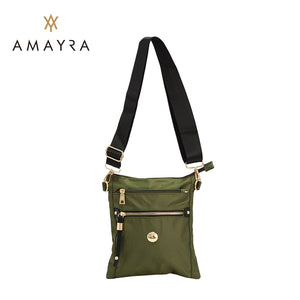 Bandolera Zaria de Amayra, multibolsillos