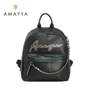 Mochila Siena de Amayra, ecocuero tamaño M